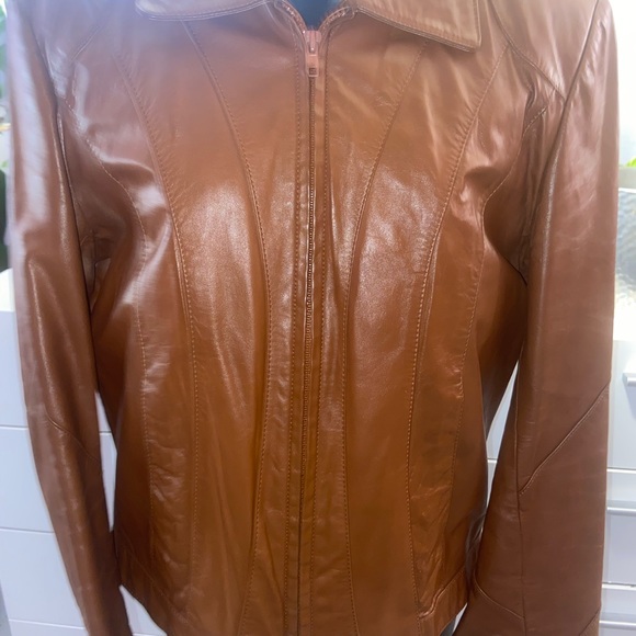 Vintage 70s Wilson’s Leather Men’s coat size 38 - Picture 1 of 11
